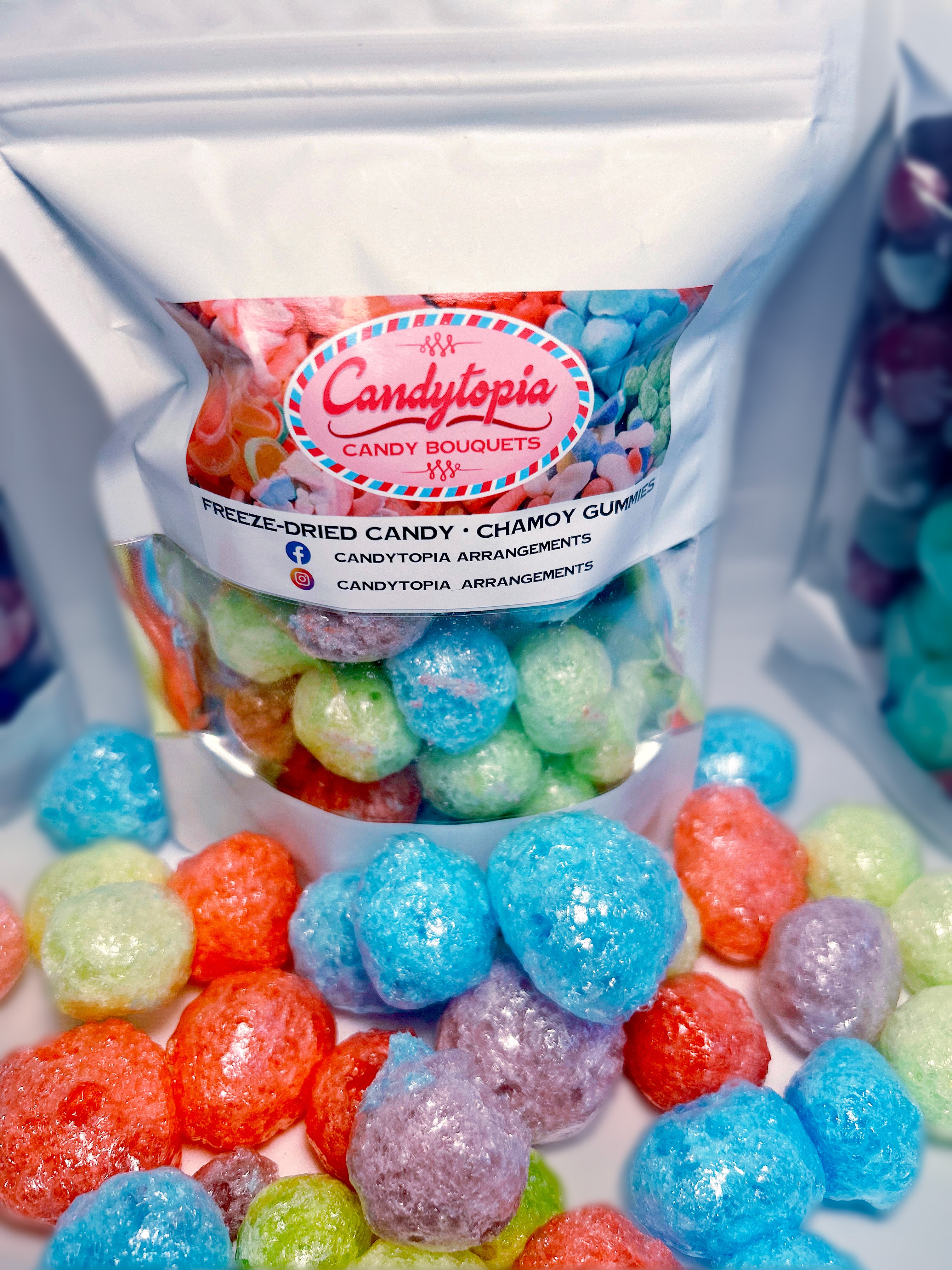 Proceso de nuestros dulces liofilizados 🪐👽✨ #freezedriedcandy #dulce